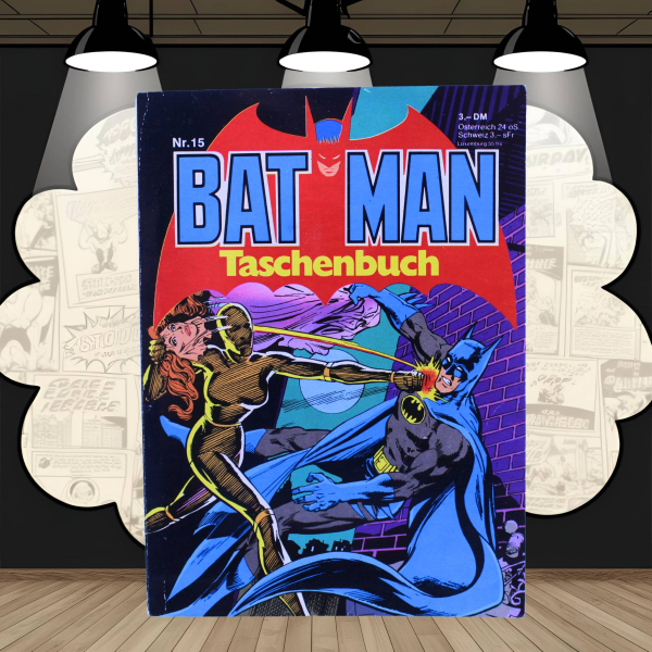 Batman Comic Taschenbuch Nr. 15 (Ehapa 1982) – 100 Seiten, deutsche Erstveröffentlichung